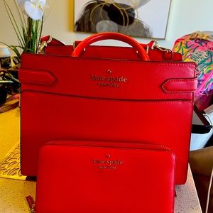 KATE SPADE MATCHING WALLET AND PURSE